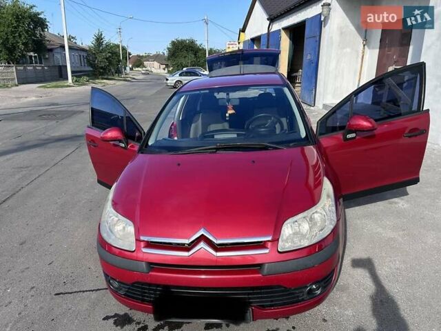 Червоний Сітроен С4, об'ємом двигуна 1.6 л та пробігом 242 тис. км за 4200 $, фото 1 на Automoto.ua