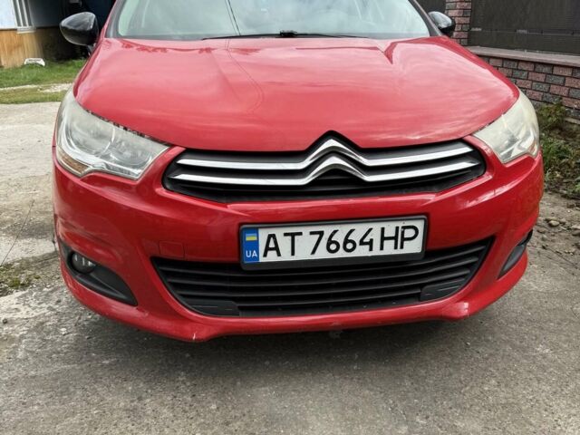 Червоний Сітроен С4, об'ємом двигуна 1.56 л та пробігом 205 тис. км за 6500 $, фото 1 на Automoto.ua