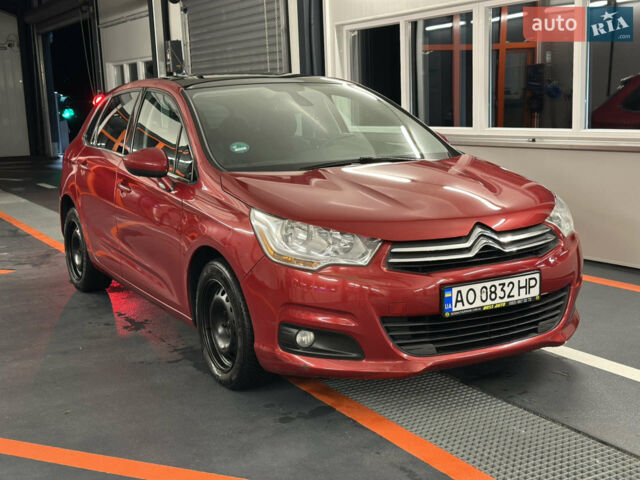 Красный Ситроен С4, объемом двигателя 1.6 л и пробегом 230 тыс. км за 6950 $, фото 1 на Automoto.ua
