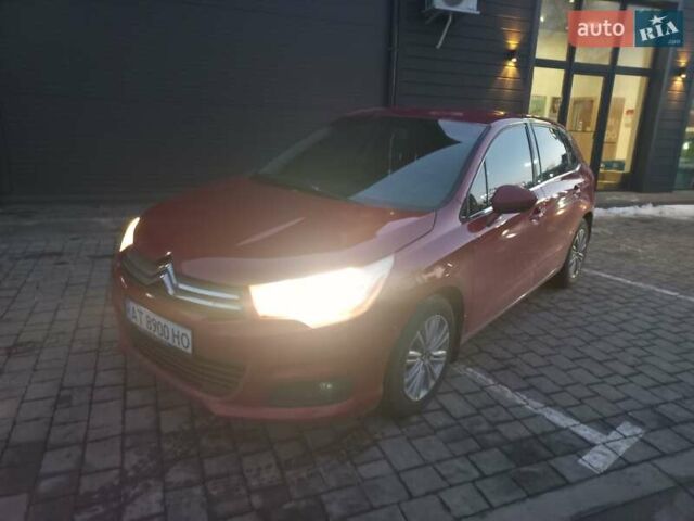Красный Ситроен С4, объемом двигателя 1.56 л и пробегом 189 тыс. км за 4650 $, фото 1 на Automoto.ua