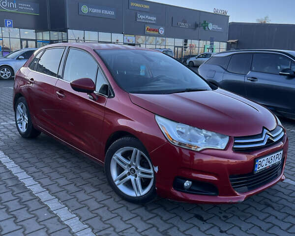 Красный Ситроен С4, объемом двигателя 1.56 л и пробегом 170 тыс. км за 6500 $, фото 1 на Automoto.ua