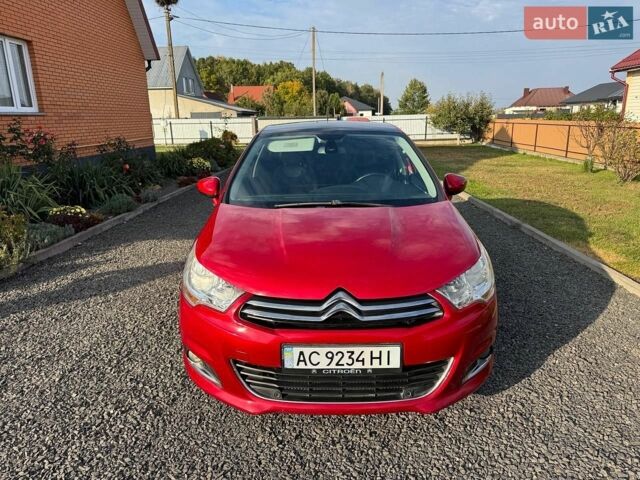 Красный Ситроен С4, объемом двигателя 1.6 л и пробегом 174 тыс. км за 6200 $, фото 1 на Automoto.ua