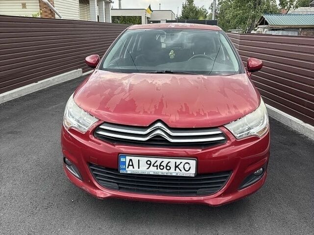 Червоний Сітроен С4, об'ємом двигуна 1.6 л та пробігом 124 тис. км за 5516 $, фото 1 на Automoto.ua
