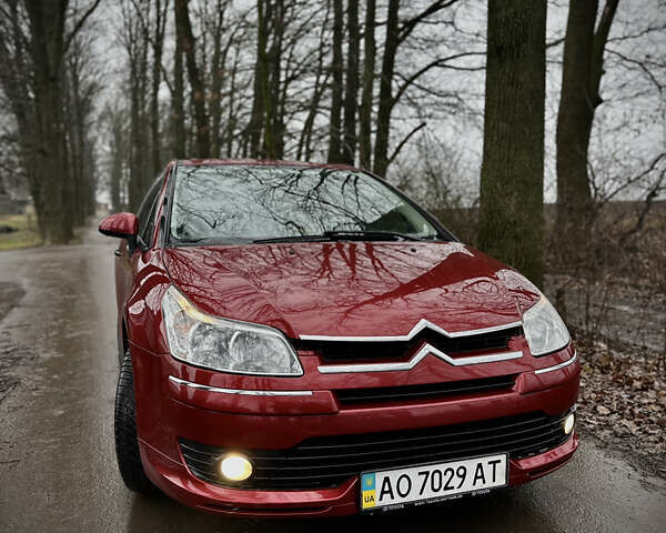Красный Ситроен С4, объемом двигателя 1.6 л и пробегом 90 тыс. км за 4713 $, фото 1 на Automoto.ua