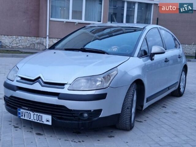 Серый Ситроен С4, объемом двигателя 1.6 л и пробегом 186 тыс. км за 4000 $, фото 1 на Automoto.ua