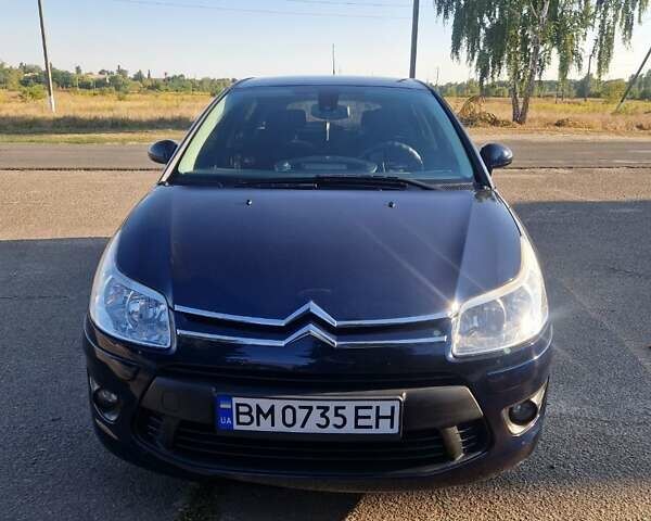 Синий Ситроен С4, объемом двигателя 1.6 л и пробегом 156 тыс. км за 6450 $, фото 1 на Automoto.ua