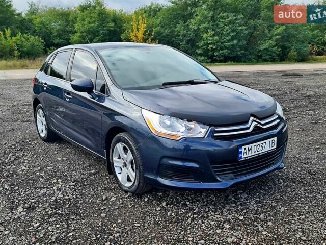Синий Ситроен С4, объемом двигателя 1.6 л и пробегом 116 тыс. км за 7800 $, фото 1 на Automoto.ua