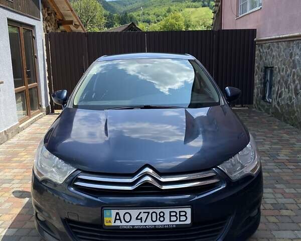 Синий Ситроен С4, объемом двигателя 1.56 л и пробегом 282 тыс. км за 7000 $, фото 1 на Automoto.ua