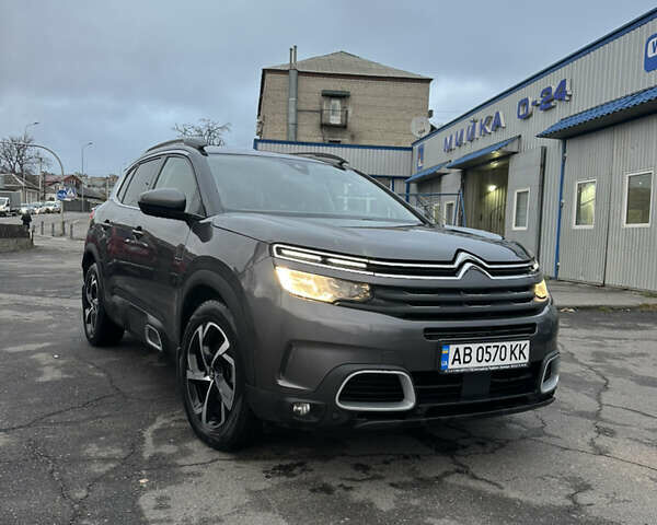 Серый Ситроен C5 Aircross, объемом двигателя 1.5 л и пробегом 59 тыс. км за 18500 $, фото 1 на Automoto.ua