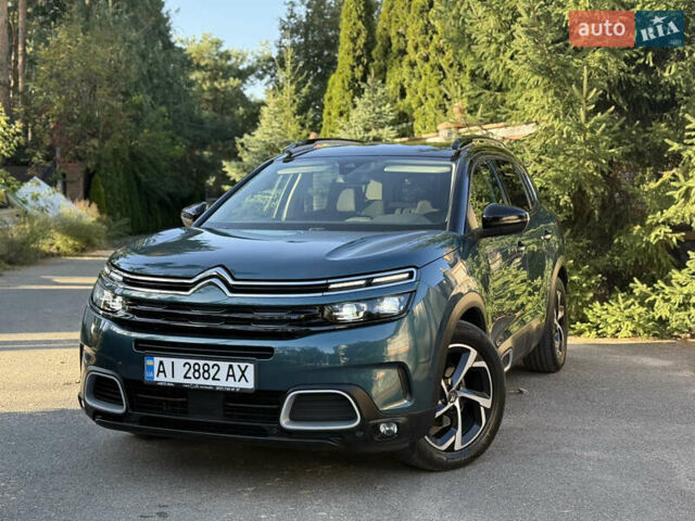 Зеленый Ситроен C5 Aircross, объемом двигателя 2 л и пробегом 48 тыс. км за 23750 $, фото 1 на Automoto.ua