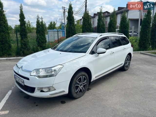 Белый Ситроен С5, объемом двигателя 1.56 л и пробегом 325 тыс. км за 4750 $, фото 1 на Automoto.ua