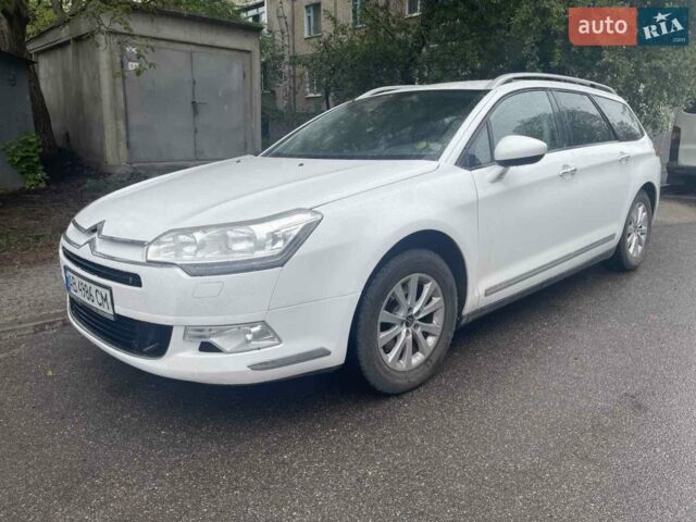 Белый Ситроен С5, объемом двигателя 1.6 л и пробегом 298 тыс. км за 6300 $, фото 1 на Automoto.ua