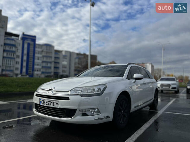 Сітроен С5 2013 у Чернігові на Automoto.ua Білий Сітроен С5, об'ємом двигуна 1.56 л та пробігом 243 тис. км за 7200 $, фото 1 на Automoto.ua