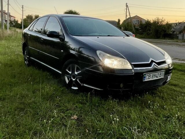 Черный Ситроен С5, объемом двигателя 2 л и пробегом 230 тыс. км за 2607 $, фото 1 на Automoto.ua