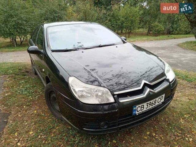 Чорний Сітроен С5, об'ємом двигуна 2 л та пробігом 257 тис. км за 3800 $, фото 1 на Automoto.ua