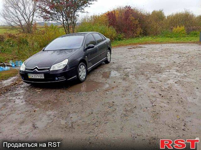 Черный Ситроен С5, объемом двигателя 2 л и пробегом 300 тыс. км за 6100 $, фото 1 на Automoto.ua