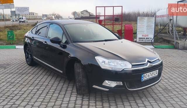 Чорний Сітроен С5, об'ємом двигуна 2 л та пробігом 163 тис. км за 5500 $, фото 1 на Automoto.ua