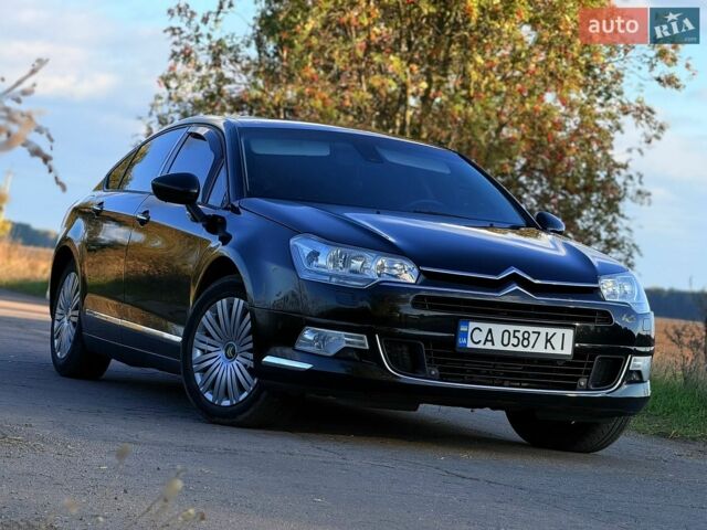 Чорний Сітроен С5, об'ємом двигуна 2 л та пробігом 316 тис. км за 5600 $, фото 1 на Automoto.ua