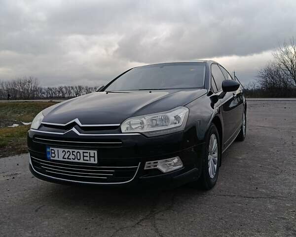 Черный Ситроен С5, объемом двигателя 1.56 л и пробегом 228 тыс. км за 7300 $, фото 1 на Automoto.ua