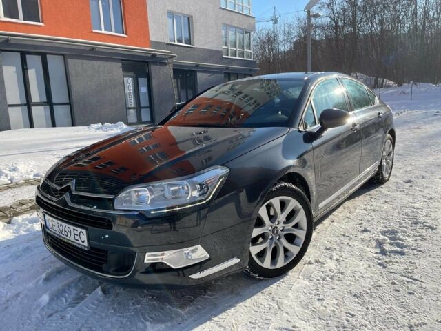 Черный Ситроен С5, объемом двигателя 1.6 л и пробегом 186 тыс. км за 6600 $, фото 1 на Automoto.ua