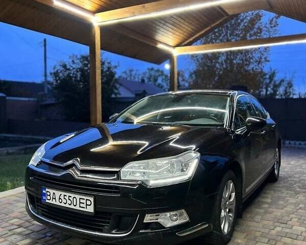 Черный Ситроен С5, объемом двигателя 1.6 л и пробегом 188 тыс. км за 7800 $, фото 1 на Automoto.ua