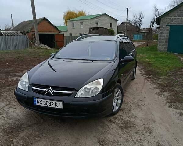 Черный Ситроен С5, объемом двигателя 2 л и пробегом 341 тыс. км за 4000 $, фото 1 на Automoto.ua
