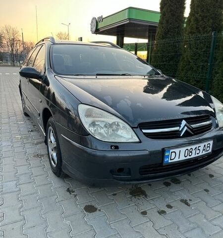 Черный Ситроен С5, объемом двигателя 2 л и пробегом 271 тыс. км за 4300 $, фото 1 на Automoto.ua