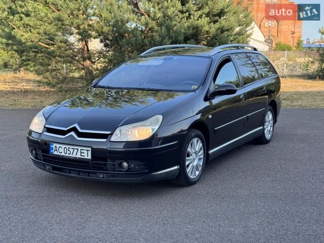 Чорний Сітроен С5, об'ємом двигуна 2 л та пробігом 220 тис. км за 4400 $, фото 1 на Automoto.ua