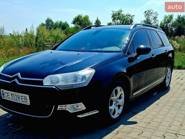 Черный Ситроен С5, объемом двигателя 2 л и пробегом 295 тыс. км за 5700 $, фото 1 на Automoto.ua