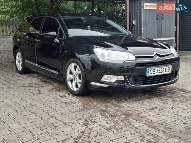 Черный Ситроен С5, объемом двигателя 2 л и пробегом 282 тыс. км за 5950 $, фото 1 на Automoto.ua