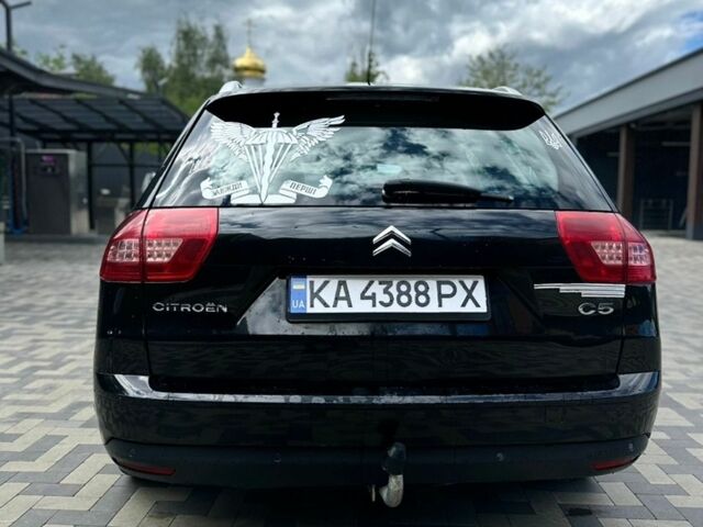 Черный Ситроен С5, объемом двигателя 2 л и пробегом 365 тыс. км за 4500 $, фото 1 на Automoto.ua