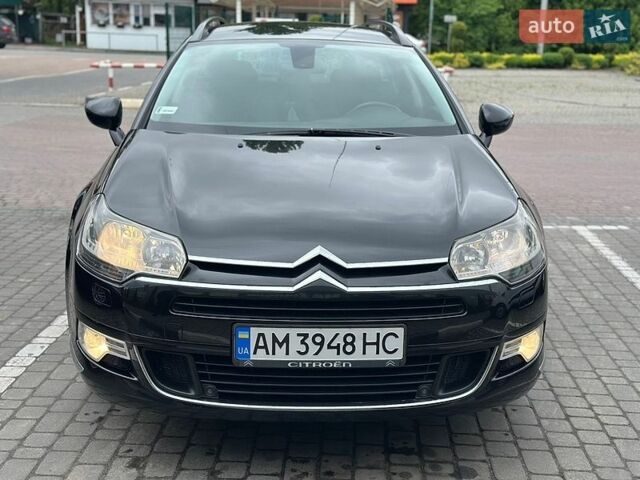 Черный Ситроен С5, объемом двигателя 1.6 л и пробегом 180 тыс. км за 6300 $, фото 1 на Automoto.ua