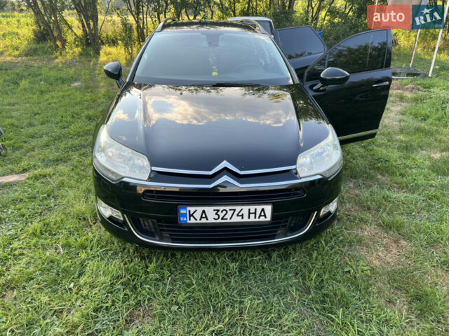 Черный Ситроен С5, объемом двигателя 1.56 л и пробегом 313 тыс. км за 5500 $, фото 1 на Automoto.ua