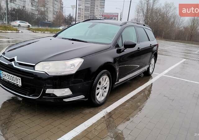 Черный Ситроен С5, объемом двигателя 1.56 л и пробегом 293 тыс. км за 5500 $, фото 1 на Automoto.ua