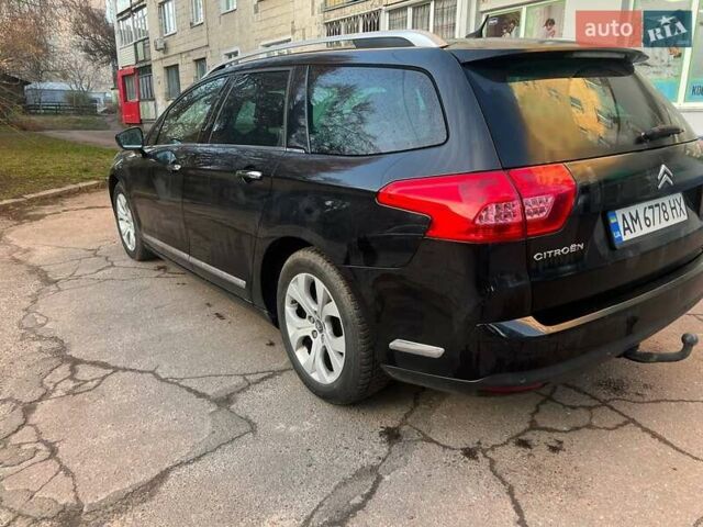 Черный Ситроен С5, объемом двигателя 1.6 л и пробегом 332 тыс. км за 5700 $, фото 1 на Automoto.ua