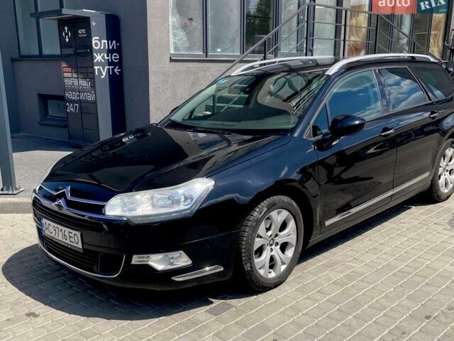Чорний Сітроен С5, об'ємом двигуна 2 л та пробігом 194 тис. км за 8500 $, фото 1 на Automoto.ua