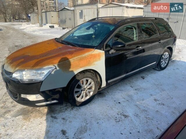 Черный Ситроен С5, объемом двигателя 1.6 л и пробегом 256 тыс. км за 5000 $, фото 1 на Automoto.ua