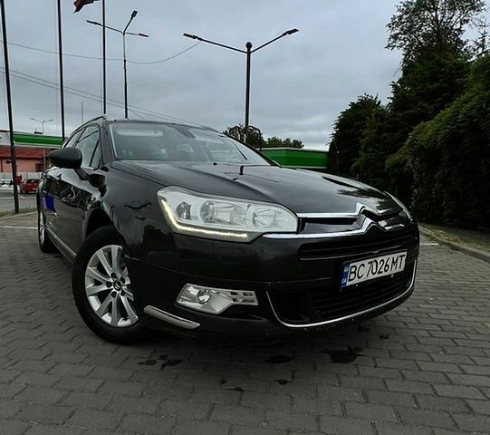 Чорний Сітроен С5, об'ємом двигуна 1.56 л та пробігом 370 тис. км за 6300 $, фото 1 на Automoto.ua