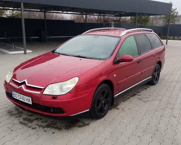 Червоний Сітроен С5, об'ємом двигуна 2 л та пробігом 370 тис. км за 4999 $, фото 1 на Automoto.ua