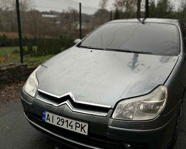 Сірий Сітроен С5, об'ємом двигуна 1.6 л та пробігом 248 тис. км за 3750 $, фото 1 на Automoto.ua