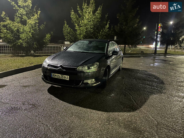 Сірий Сітроен С5, об'ємом двигуна 1.56 л та пробігом 294 тис. км за 6000 $, фото 1 на Automoto.ua