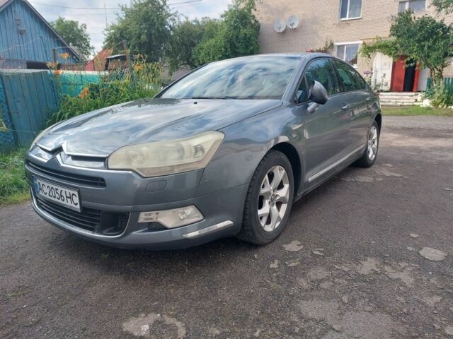 Сірий Сітроен С5, об'ємом двигуна 2 л та пробігом 291 тис. км за 5000 $, фото 1 на Automoto.ua