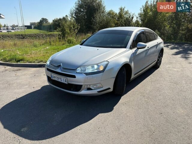 Сірий Сітроен С5, об'ємом двигуна 1.56 л та пробігом 290 тис. км за 4500 $, фото 1 на Automoto.ua