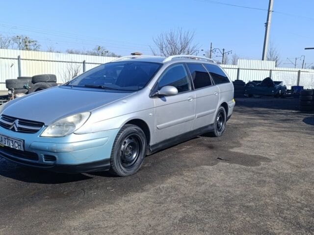 Сірий Сітроен С5, об'ємом двигуна 2 л та пробігом 222 тис. км за 2850 $, фото 1 на Automoto.ua