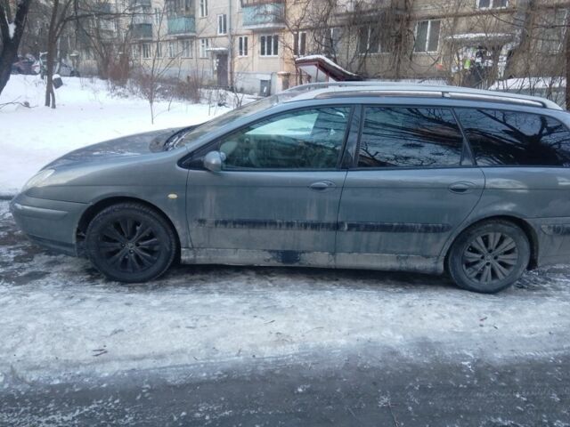 Сірий Сітроен С5, об'ємом двигуна 2 л та пробігом 240 тис. км за 2950 $, фото 1 на Automoto.ua