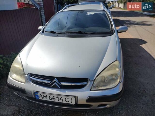 Сірий Сітроен С5, об'ємом двигуна 2.2 л та пробігом 339 тис. км за 3500 $, фото 1 на Automoto.ua