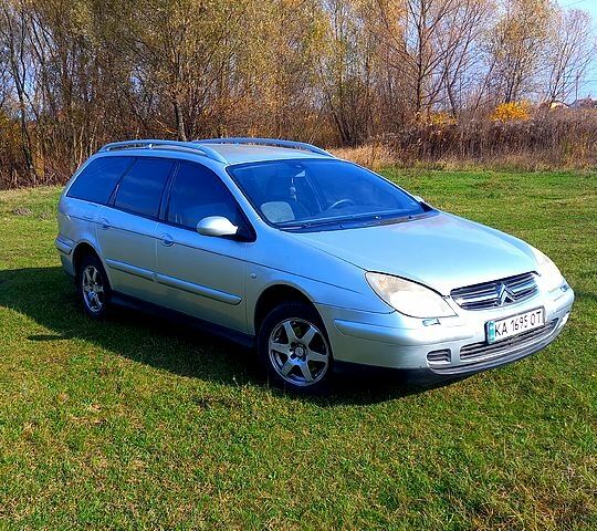 Сірий Сітроен С5, об'ємом двигуна 2 л та пробігом 225 тис. км за 3000 $, фото 1 на Automoto.ua
