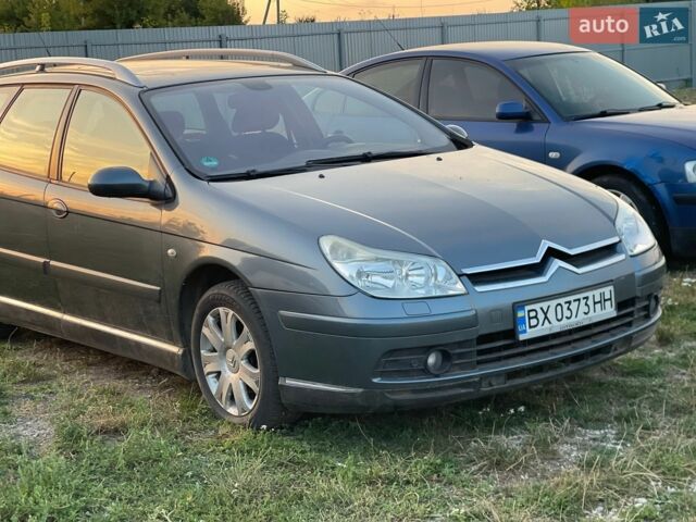 Сірий Сітроен С5, об'ємом двигуна 2 л та пробігом 298 тис. км за 2599 $, фото 1 на Automoto.ua