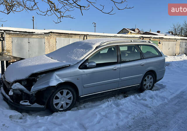 Серый Ситроен С5, объемом двигателя 2 л и пробегом 160 тыс. км за 2300 $, фото 1 на Automoto.ua