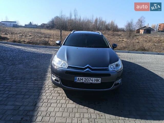 Серый Ситроен С5, объемом двигателя 2.2 л и пробегом 232 тыс. км за 7300 $, фото 1 на Automoto.ua